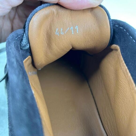 Rag & Bone Men's Kent Suede Desert Boots US 11 Dark Gray Chukka Boot Sneakers - Picture 10 of 12